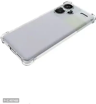 ROYALBASE Back Cover for Redmi note 13 Pro Plus 5G Transparent Grip Case Silicon Pack of 1-thumb2