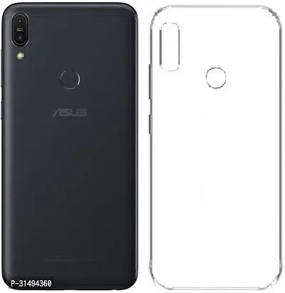 Back Cover for Asus Zenfone Max Pro M1 Transparent Grip Case Silicon Pack of 1-thumb0