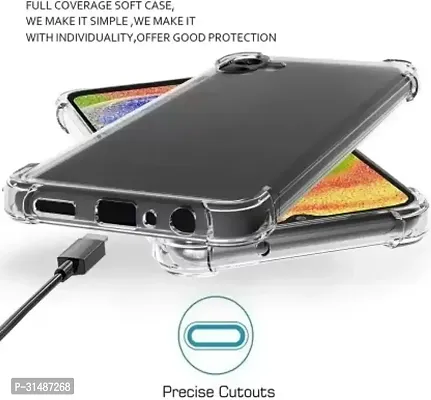 Back Cover for Samsung Galaxy F14 5G Transparent Camera Bump Protector Silicon Pack of 1-thumb4