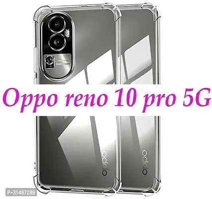 Back Cover for OPPO Reno10 Pro 5G Transparent Silicon Pack of 1-thumb0