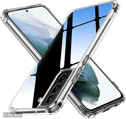 ROYALBASE Back Cover for Samsung Galaxy S22 5G Transparent Camera Bump Protector Silicon Pack of 1