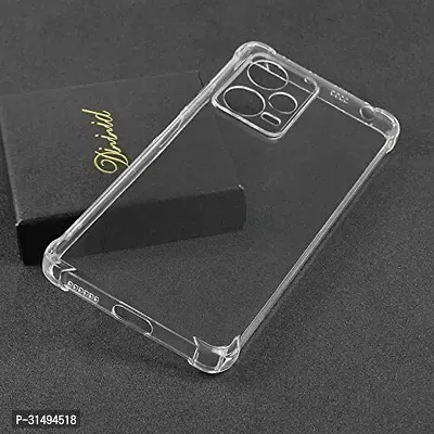 Back Cover for Redmi Note 12 Pro 5G Transparent Camera Bump Protector Silicon Pack of 1-thumb3