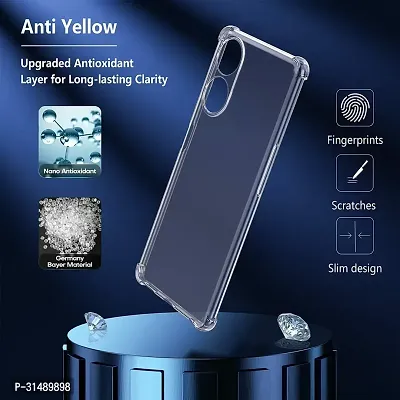 Back Cover for Vivo Y100 5GVivo Y100A 5G Transparent Camera Bump Protector Silicon Pack of 1-thumb3