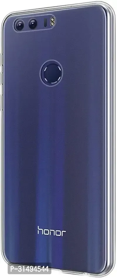 Back Cover for Honor 9 Lite Transparent Shock Proof Silicon Pack of 1