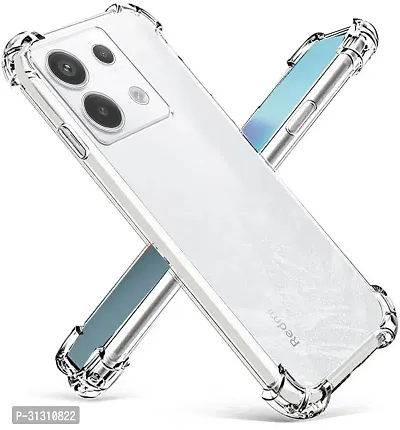 ROYALBASE Back Cover for Redmi Note 13 Pro 5G bm Transparent Camera Bump Protector Silicon Pack of 1-thumb0