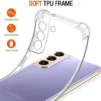 Back Cover for Samsung Galaxy S22 5G Transparent Camera Bump Protector Silicon Pack of 1-thumb3