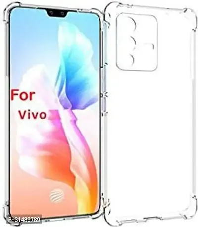 Back Cover for Vivo V23 Pro 5G Transparent Grip Case Silicon Pack of 1-thumb0