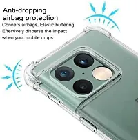 Back Cover for OnePlus 10 Pro OnePlus 10 Pro 5G 1+10 Pro Transparent Camera Bump Protector Silicon Pack of 1-thumb3