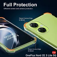 ROYALBASE Back Cover for OnePlus Nord CE 3 Lite 5G Transparent Camera Bump Protector Silicon Pack of 1-thumb2