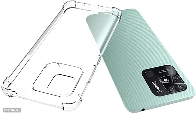 Back Cover for Redmi 10Redmi 10c Transparent Camera Bump Protector Silicon Pack of 1-thumb4