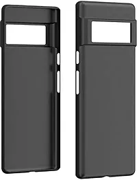 ROYALBASE Back Cover for Google Pixel 6 Pro Black Grip Case Silicon Pack of 1-thumb3