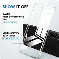 Back Cover for SAMSUNG Galaxy S23SAMSUNG Galaxy S23 5G Transparent Camera Bump Protector Silicon Pack of 1-thumb2