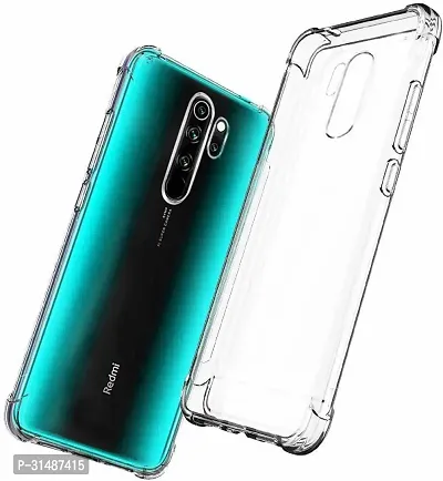 Back Cover for Redmi Note 8 Pro Transparent Grip Case Pack of 1-thumb0