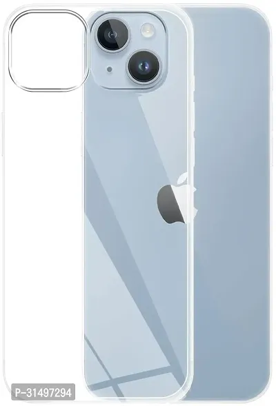 ROYALBASE Back Cover for Apple iPhone 15 Transparent Grip Case Pack of 1