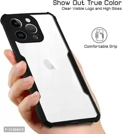 Back Cover for Apple iPhone 15 Pro Max Black Camera Bump Protector Pack of 1-thumb2