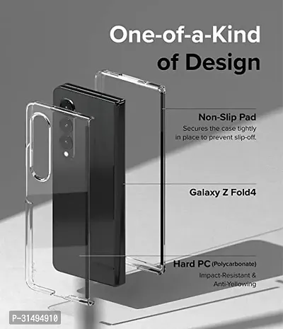 ROYALBASE Front   Back Case for Samsung Galaxy Z Fold 4 5G Transparent Pack of 1-thumb4