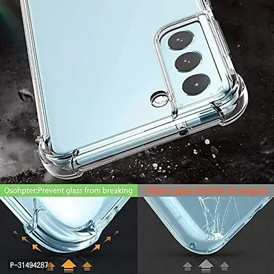 Back Cover for Samsung Galaxy S21 FE Transparent Grip Case Silicon Pack of 1-thumb4