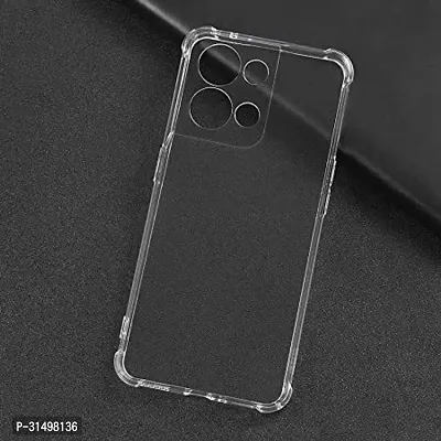 ROYALBASE Back Cover for Oppo Reno 8 Pro 5G Transparent Grip Case Silicon Pack of 1-thumb4