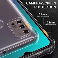 ROYALBASE Back Cover for MOTOROLA MOTO G10 POWERMOTOROLA MOTO G30 Transparent Silicon-thumb4