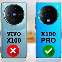 ROYALBASE Back Cover for Vivo X100 Pro 5G IP Black Camera Bump Protector Silicon Pack of 1-thumb2