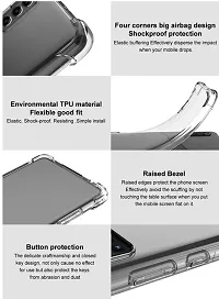 ROYALBASE Back Cover for Moto G84 5GMotorola G85 5G IP Transparent Camera Bump Protector Pack of 1-thumb3