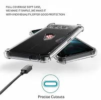 ROYALBASE Back Cover for Asus ROG Phone 3 Transparent Grip Case Silicon Pack of 1-thumb4