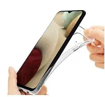 Back Cover for Sumsung Galaxy F12 Transparent Grip Case Pack of 1-thumb1