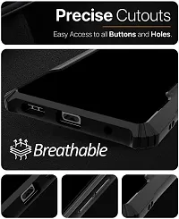 ROYALBASE Back Cover for Motorola Moto G54 5G Black Camera Bump Protector Pack of 1-thumb2