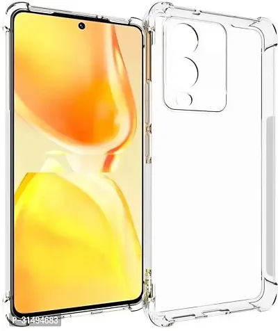 Back Cover for BMTP Vivo Y17S   1 Transparent Camera Bump Protector Silicon Pack of 1