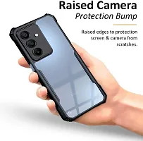 ROYALBASE Back Cover for Samsung Galaxy A15 5G IP Black Camera Bump Protector Silicon Pack of 1-thumb1