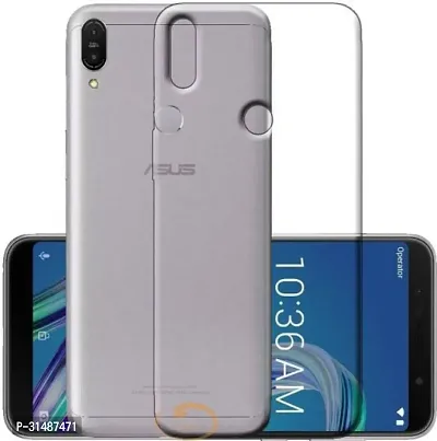 Back Cover for Asus Zenfone Max Pro M1 Transparent Silicon-thumb0