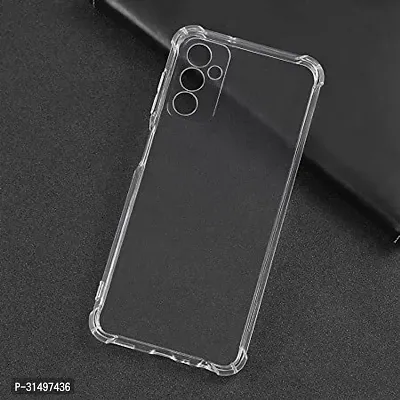 ROYALBASE Back Cover for Samsung Galaxy M13 4G Transparent Grip Case Silicon Pack of 1-thumb4