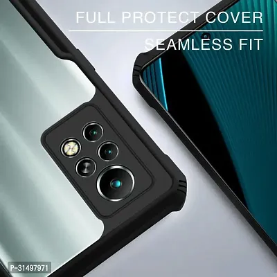 ROYALBASE Back Cover for Infinix Note 11S Black Camera Bump Protector Pack of 1-thumb4