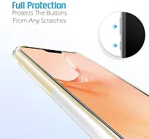 ROYALBASE Back Cover for Vivo V23 Pro 5G Transparent Grip Case Silicon Pack of 1-thumb2