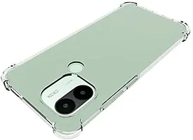 ROYALBASE Back Cover for POCO C50  REDMI A1 PLUS Transparent Camera Bump Protector Silicon Pack of 1-thumb2