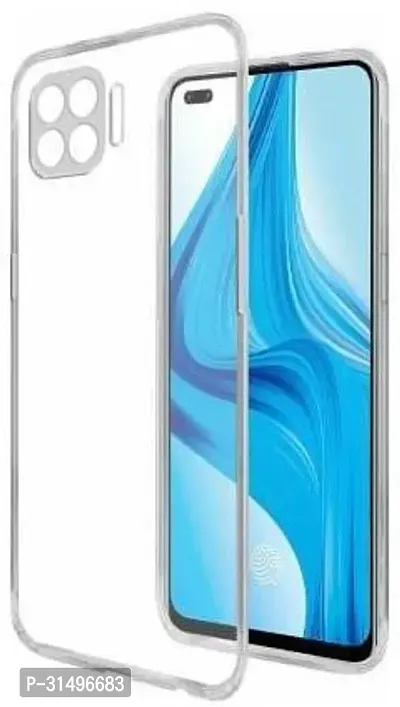 ROYALBASE Back Cover for OPPO F17 PRO Transparent Grip Case Pack of 1