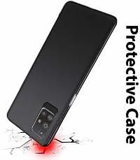 ROYALBASE Back Cover for Samsung Galaxy M31s Black Grip Case Silicon Pack of 1-thumb2