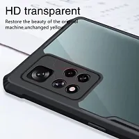 Back Cover for Xiaomi 11i Hyper ChagreMi 11i Black Camera Bump Protector Pack of 1-thumb3