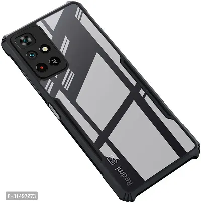 ROYALBASE Back Cover for Redmi 11T 5G Xiaomi Redmi 11T 5G Black Grip Case Pack of 1