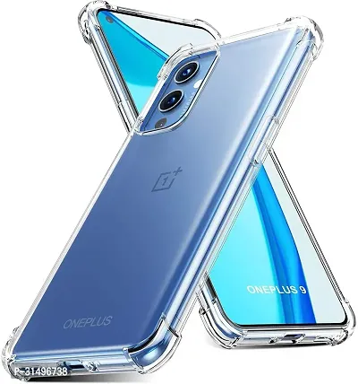 ROYALBASE Back Cover for OnePlus 9 Transparent Grip Case Pack of 1