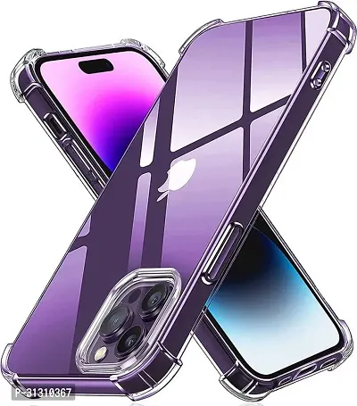 ROYALBASE Back Cover for Apple Iphone 15 Pro Max bm Transparent Grip Case Pack of 1