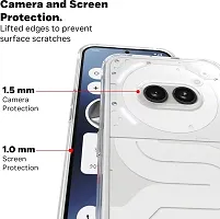 ROYALBASE Back Cover for Nothing Phone 2A TP Transparent Camera Bump Protector Silicon Pack of 1-thumb1