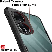 Back Cover for Honor 90 5G Black Grip Case Pack of 1-thumb3