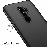 ROYALBASE Back Cover for Redmi Note 8 Pro Black Grip Case Silicon Pack of 1-thumb3