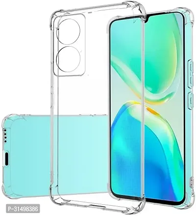 ROYALBASE Back Cover for Vivo Y100 5GVivo Y100A 5G Transparent Camera Bump Protector Silicon Pack of 1-thumb0