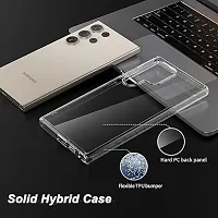 ROYALBASE Back Cover for Samsung Galaxy S24 Ultra 5G Samsung Galaxy S24 Ultra Transparent Shock Proof Silicon Pack of 1-thumb4