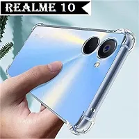 ROYALBASE Back Cover for Realme 10 4GRealme 10 Transparent Camera Bump Protector Silicon Pack of 1-thumb1