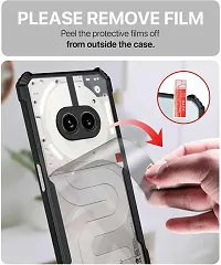 ROYALBASE Back Cover for Nothing Phone 2A IP Transparent Camera Bump Protector Pack of 1-thumb1