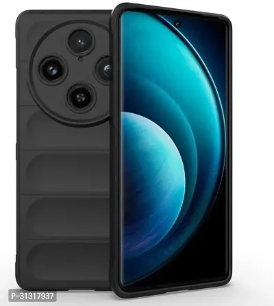 ROYALBASE Back Cover for Vivo X100 Pro 5G MG Black Matte Finish Pack of 1-thumb0