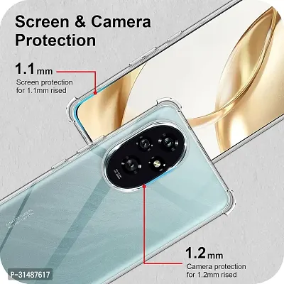 Back Cover for HONOR 200 5G Transparent Camera Bump Protector Pack of 1-thumb4